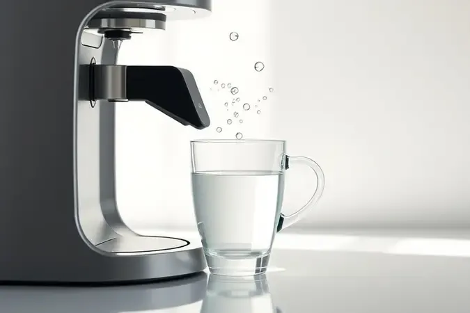 Limpeza e manutenção preventiva de cafeteira de cápsulas com foco em pureza e durabilidade.